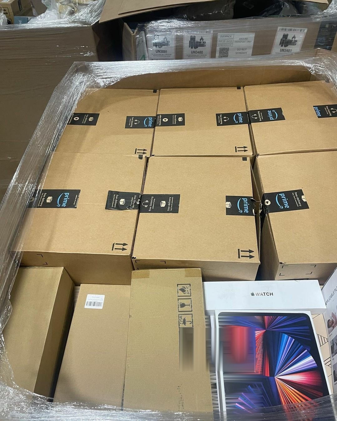 Liquidation · Wholesale Amazon 7th tall small pallets · MPL-000049