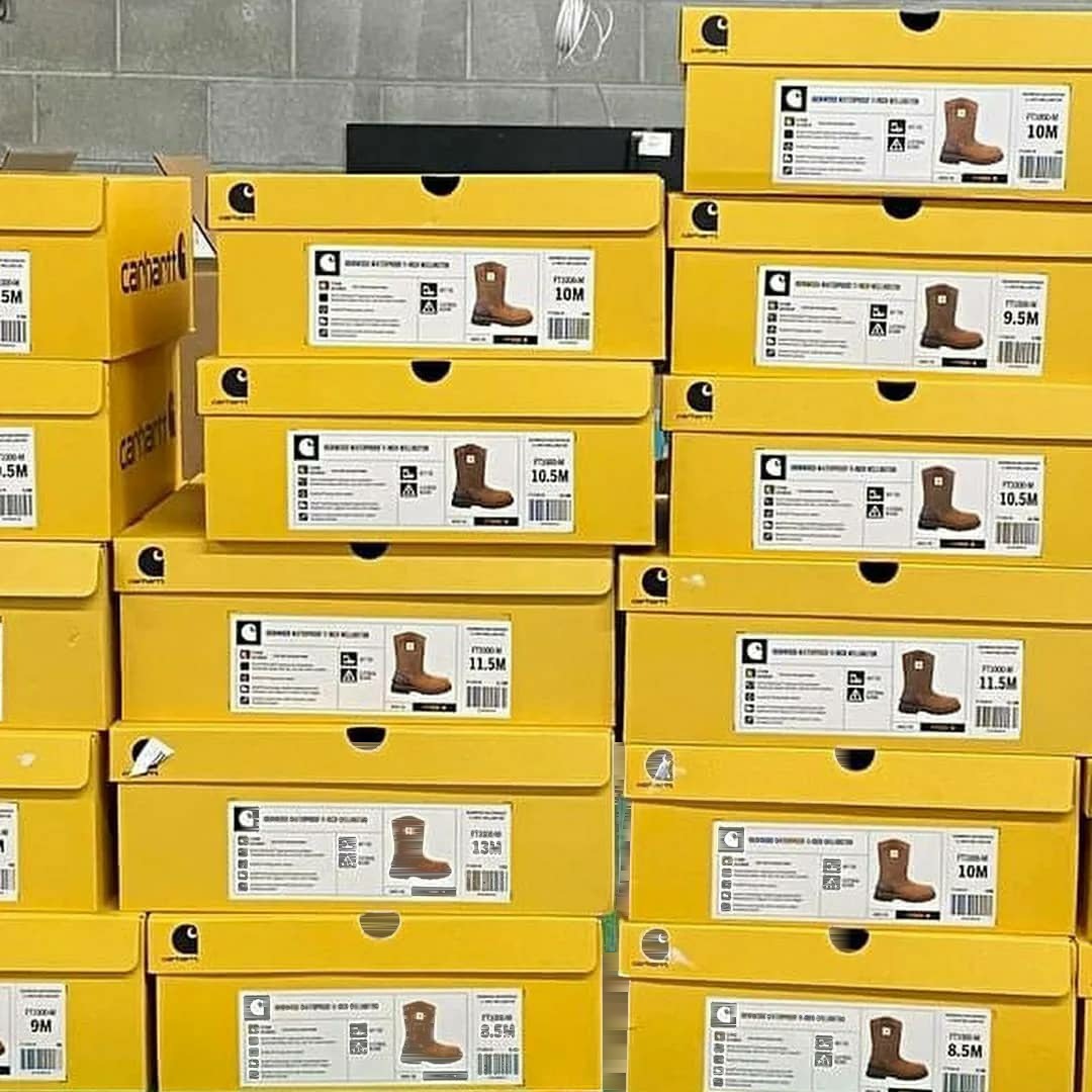 Liquidation · Wholesale Carhartt Boots Pallets · MPL-000126