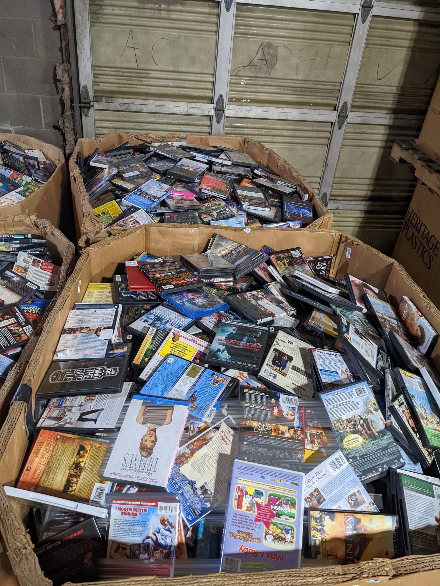 Liquidation · Wholesale DVD pallets · MPL-000226