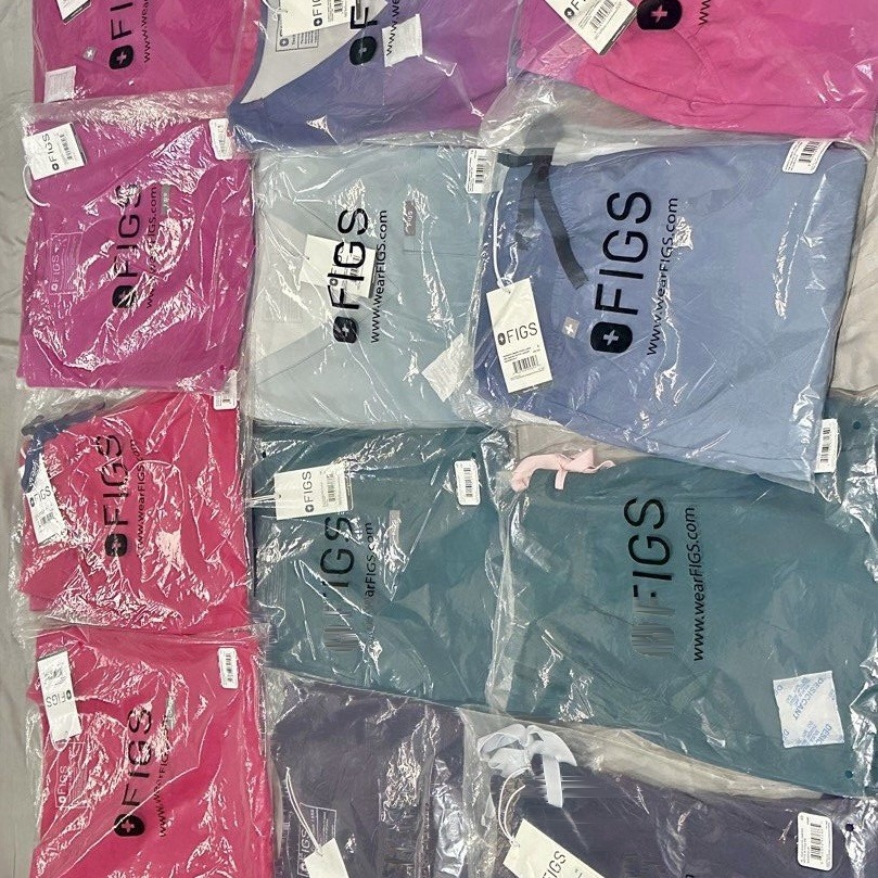 Liquidation · FIGS Scrubs Wholesale Pallet for Sale · MPL-000403