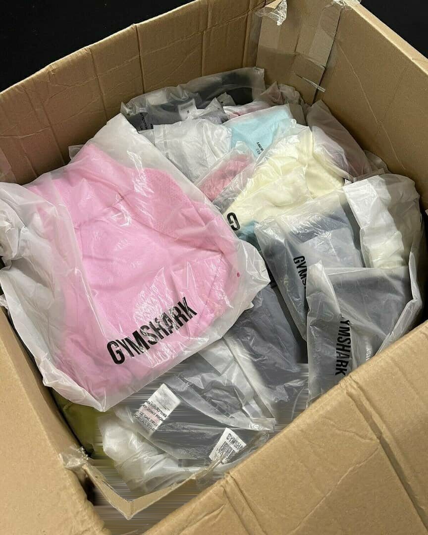 Liquidation · Wholesale Gymshark clothing pallets · MPL-000014