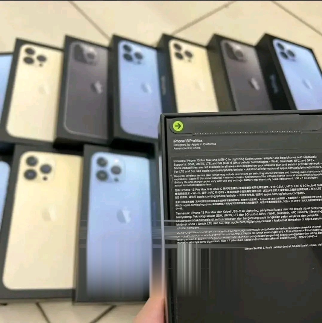 Liquidation · IPhone 13 pro max Liquidation Pallet · MPL-000110
