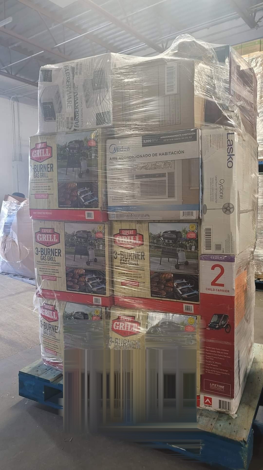 Liquidation · Overstock New Damage Boxes Liquidation Pallet · MPL-000105