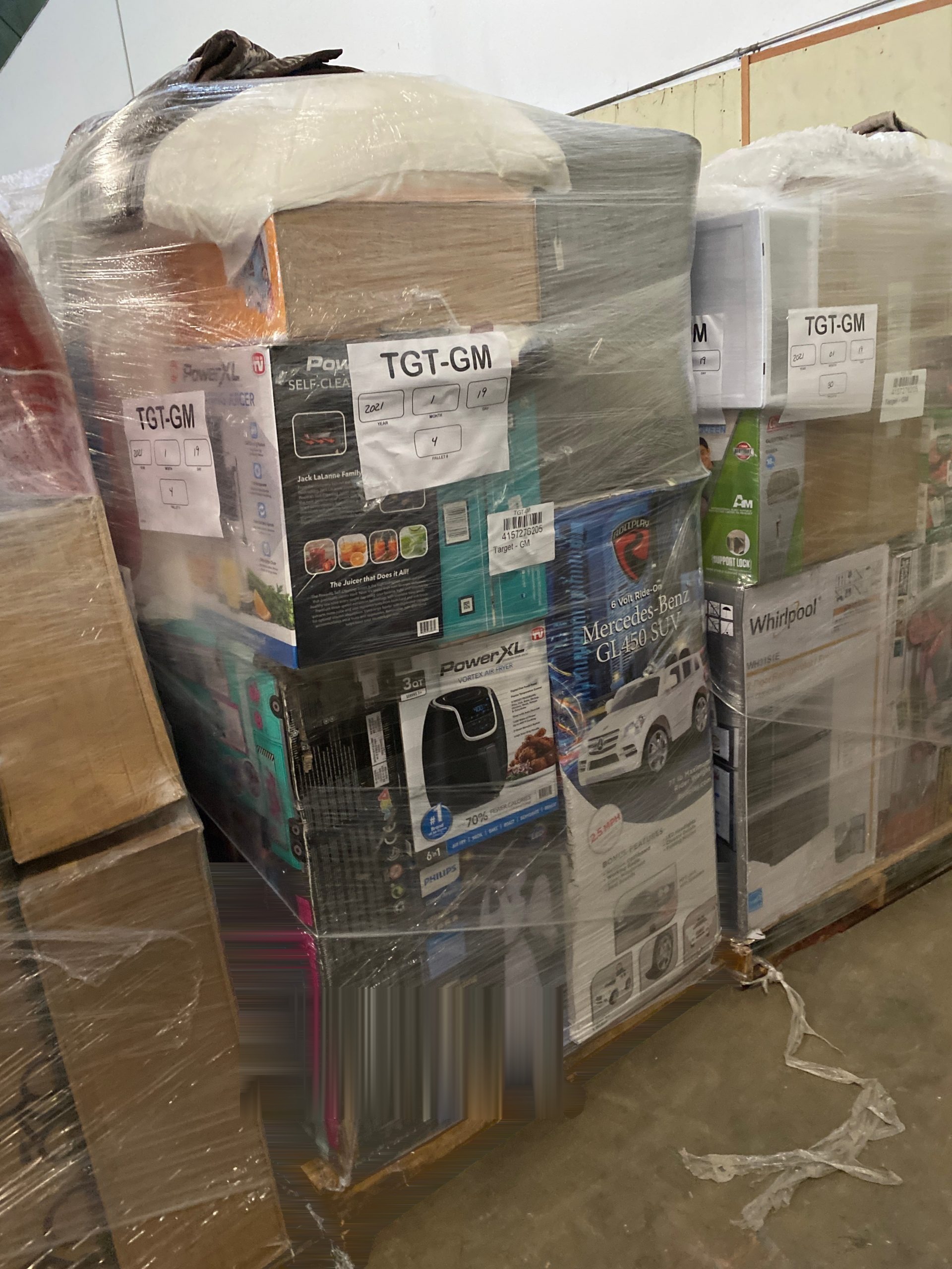Liquidation · TRGT Bulk Overstock Pallets · MPL-000059